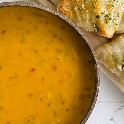 Sweet & Sour Carrot & Lentil Soup